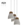 Eglo TAREGA 95526 Závěsná lampa 3x60W/E27