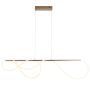 Endon ATTALEA 97629 Závěsná lampa 1x43.7W/LED 3000K 4000LM IP20