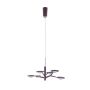 Italux KRESYDA AD16014-6B DARK COFFEE Závěsná lampa 6x3,6W/LED IP20