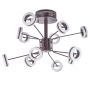 Italux METIS AX16002-12A COFFEE Stropní lampa 12x4,8W/LED IP20