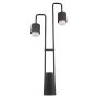Italux SORANO C49/80/BK-9 Stojací lampa 2x6W/LED 1500LM IP44