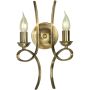 Endon PENN CA7W2BB Nástěnná lampa 2x40W/E14