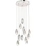 Dar Lighting CRYSTAL CRY1250 Závěsná lampa 12x2W/G4/LED