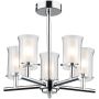 Dar Lighting ELBA ELB0550 Stropní lampa 5x40W/G9 IP44