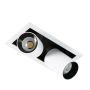Italux MERCANTA GL7117-2/12W 4000K WH+BL Zasouvací osvětlení 2x12W/LED 1640LM IP20