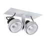 Italux PATRIZIO GL7118-2/2X12W 3000K WH+BL Bodové světlo 2x12W/LED 1770LM IP20