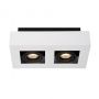Italux CASEMIRO IT8001S2-WH/BK Nástěnné osvětlení 2x50W/GU10