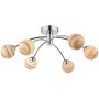 Dar Lighting IZZY IZZ0650-07 Stropní lampa 6x40W/G9