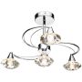 Dar Lighting LUTHER LUT0450 Stropní lampa 4x40W/G9