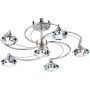 Dar Lighting LUTHER LUT0646 Stropní lampa 6x40W/G9