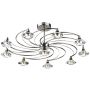 Dar Lighting LUTHER LUT2367 Stropní lampa 10x40W/G9