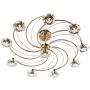 Dar Lighting LUTHER LUT2375 Stropní lampa 10x40W/G9