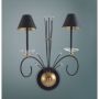 Italux MIRANDA MB8214-2A Nástěnná lampa 2x20W/G4