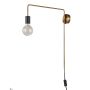 Italux MONIQ MB-BR1721402-W1-G Nástěnná lampa 1x60W/E27
