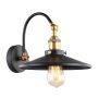 Italux VERDA MBM-3458/1 BK+GD Nástěnná lampa 1x40W/E27