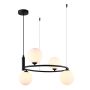 Italux AMILY MDM-3974/4 BK Závěsná lampa 4x25W/G9 IP20