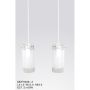 Italux BLEND MDF9489/2 Závěsná lampa 2x60W/E27