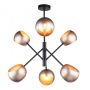 Italux CAVAZZA MDM-3690/6 BK+GD Lustr 6x40W/E14