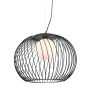 Italux CLARISA MDM-3842-1 BK Závěsná lampa 1x40W/E27 IP20