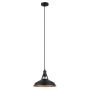 Italux FREYA MDM-2315/1 M BK+GD Závěsná lampa 1x40W/E27 IP20