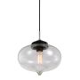 Italux HEART MDM2096/1 B Závěsná lampa 1x40W/E27
