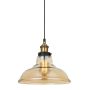 Italux HUBERT MDM-2381/1 GD+AMB Závěsná lampa 1x40W/E27
