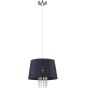 Italux LUISA MDM1935/1 BK Závěsná lampa 1x40W/E14