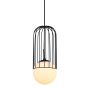Italux MATTY MDM-3939/1 BK Závěsná lampa 1x40W/E27 IP20