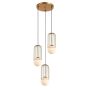 Italux MATTY MDM-3939/3 GD Závěsná lampa 3x40W/E27 IP20