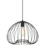 Italux MEDDI MDM-4583-1-BK Závěsná lampa 1x40W/E27 IP20
