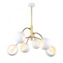 Italux MELVO MDM-3691/6 GD+W Lustr 6x40W/E14