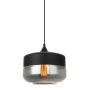 Italux MOLINA MDM-2380/1 BK+SG Závěsná lampa 1x40W/E27