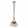 Italux PERIFO MDM-2272/6 BK+COP Závěsná lampa 6x60W/E27 IP20