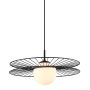 Italux SANDY MDM-4002/1 BK Závěsná lampa 1x40W/E27 IP20