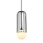 Italux SIMON MDM-3938/1 BK Závěsná lampa 1x25W/G9 IP20
