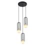 Italux SIMON MDM-3938/3 BK Závěsná lampa 1x25W/G9 IP20