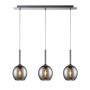 Zuma Line MONIC MD1629-3A CHROME Závěsná lampa 3x40W/E14