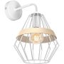 Milagro CLIFF WHITE MLP5517 Nástěnná lampa 1x60W/E27 IP20