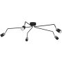 Milagro JOKER BLACK MLP1341 Stropní lampa 5x8W/GU10 IP20