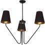 Milagro VICTORIA BLACK MLP4912 Lustr 3x60W/E27 IP20