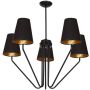 Milagro VICTORIA BLACK MLP4913 Lustr 5x60W/E27 IP20