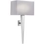 Endon MORETO MORETO-1WBCH Nástěnná lampa 1x60W/E14 IP20