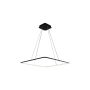 Milagro NIX BLACK ML517 Závěsná lampa 1x25W/LED 1750LM