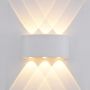 Italux ORTELO OWL-451-3-WH Nástěnná lampa 6x6W/LED 3000K 550LM IP54