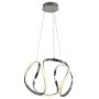 Cosmolight TOKYO P01663CH Závěsná lampa 1x42W/LED 3014LM