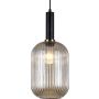 Italux ANTIOLA PND-5588-1L-BK+AMB Závěsná lampa 1x40W/E27 IP20