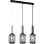 Italux ANTIOLA PND-5588-3M-SC+SG Závěsná lampa 3x40W/E27 IP20