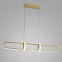 Italux CERRILA PND-29772750-1A-GD Závěsná lampa 1x31,2W/LED 3000K 1300LM IP20