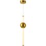 Italux HALLING PND-16357-CA-1 Závěsná lampa 1x13,3W/LED 3000K 1215LM IP20
