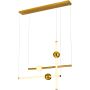 Italux HALLING PND-16357-CA-3 Závěsná lampa 3x40W/LED 3000K 3300LM IP20